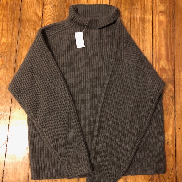 Ann Taylor Ribbed Cashmere Turtleneck Sweater NWT - Picture 4 of 4